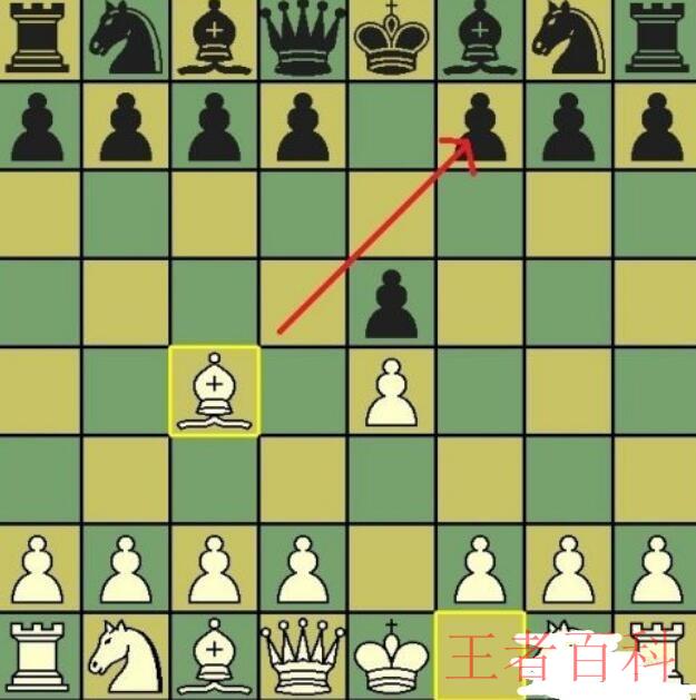 国际象棋开局四步杀怎么走