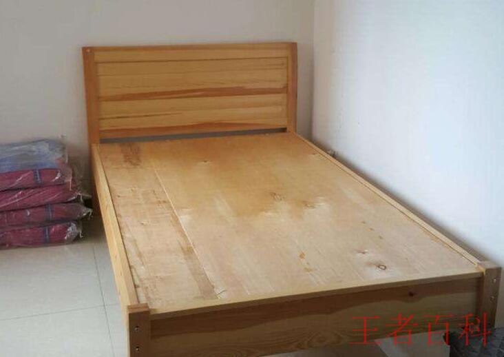 木质单人床