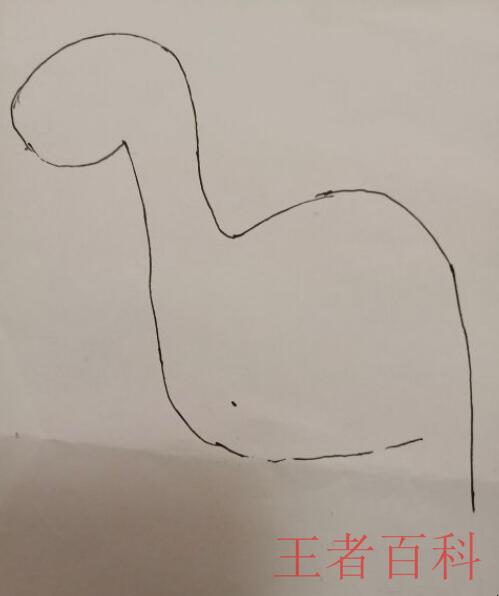 恐龙简笔画怎么画