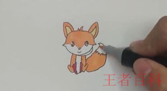 狐狸简笔画怎么画