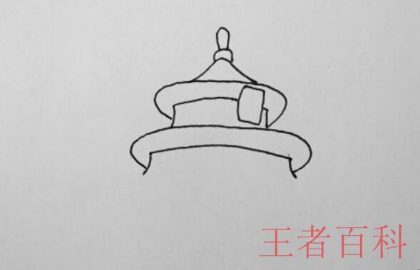 怎么画北京天坛简笔画
