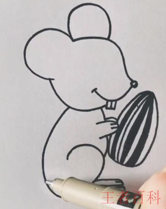 小老鼠简笔画怎么画