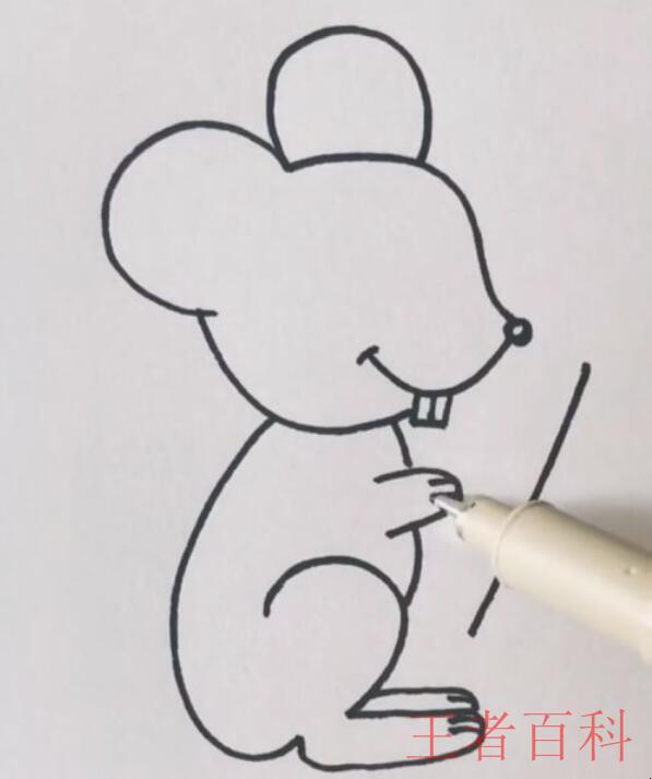 小老鼠简笔画怎么画