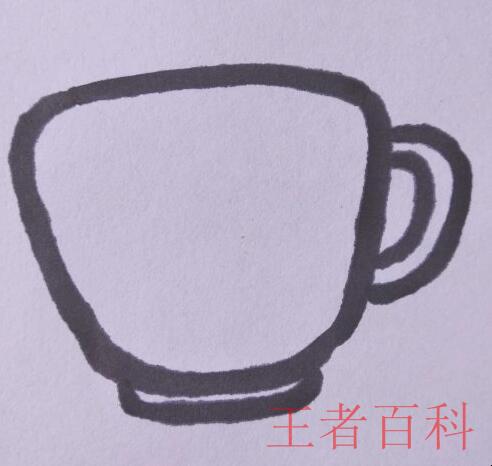 茶杯简笔画怎么画