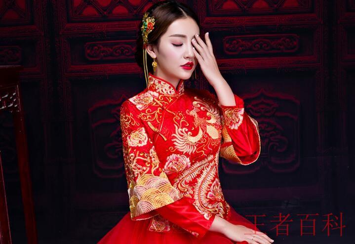 中式婚纱礼服