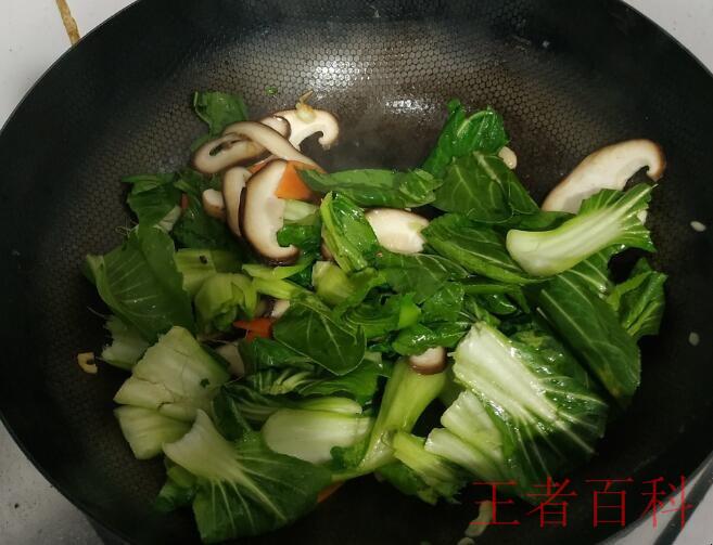 青菜烧香菇的做法是什么