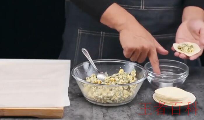 槐花饺子馅的做法是什么