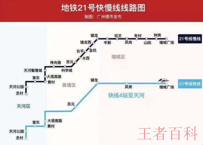 广州地铁21号线有哪些站点